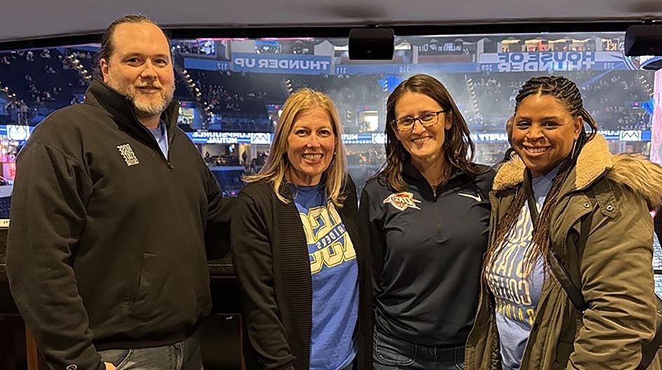 OKC Thunder Hosts Rose State College's Workforce Development Team